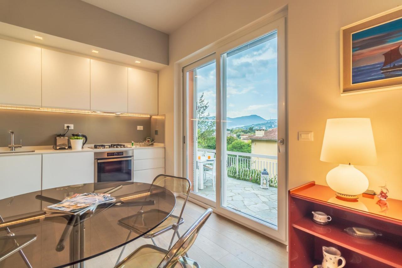 Casa Brigitte Comfort, Vista E Parcheggio Zoagli Exteriér fotografie